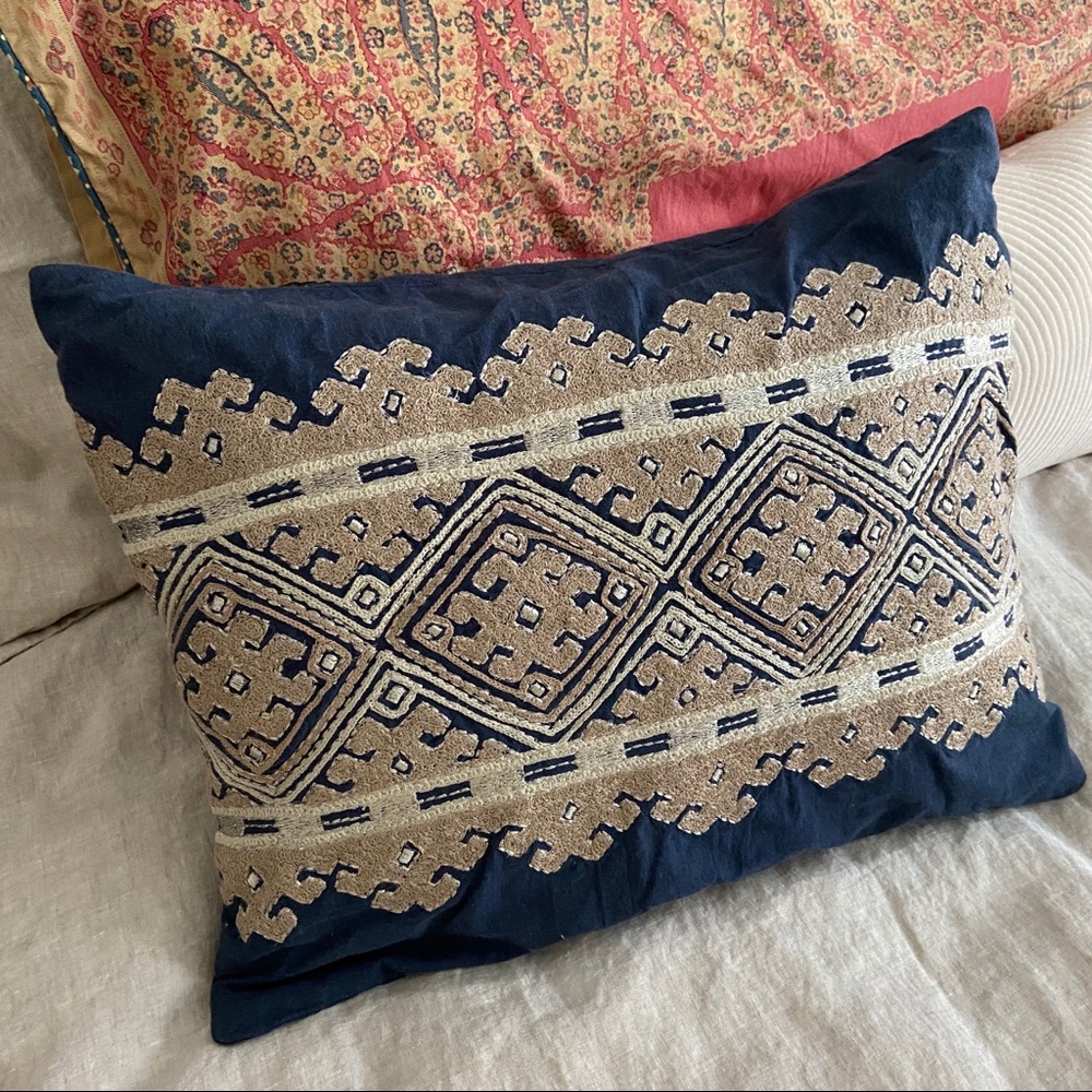 Embroidered Pillow
